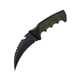 8.5" Karambit Fixed Blade Tactical Knife W/ ABS Holster
